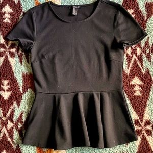 Forever 21 Peplum Top
